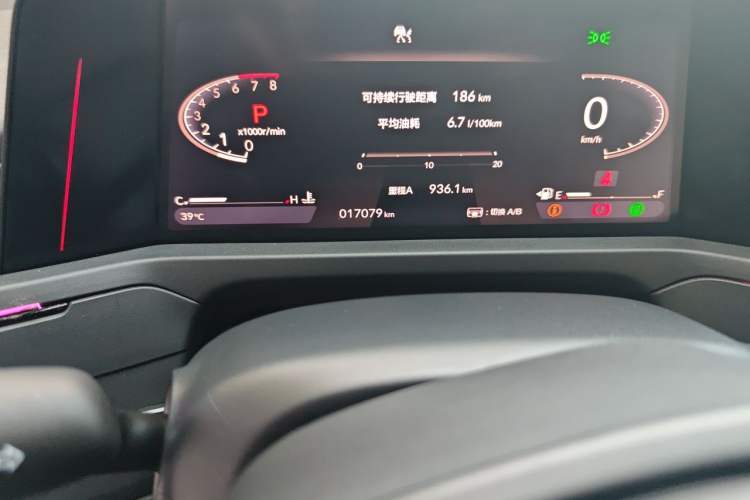 Used Honda Accord 2024 260TURBO Luxury Edition Odometer Close Up