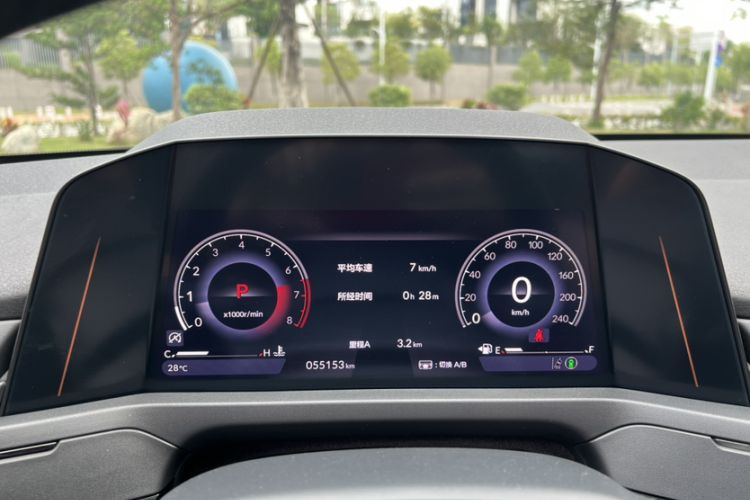 Used Honda Accord 2024 260TURBO Prestige Edition Odometer Close Up