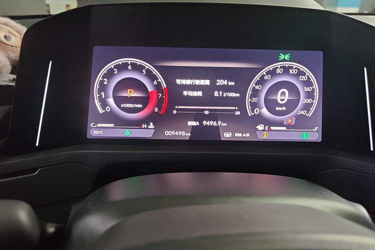 Used Honda Accord 2024 260TURBO Luxury Edition Odometer Close Up