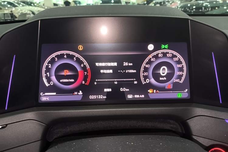 Used Honda Accord 2025 260TURBO Luxury Edition Instrument Cluster