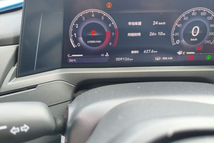 Used Honda Accord 2025 Sports Series 260TURBO Comfort Edition Odometer Close Up