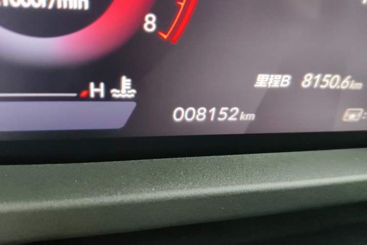Used Honda Accord 2025 260TURBO Luxury Edition Odometer Close Up