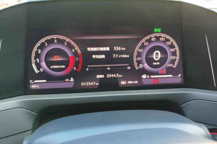 Used Honda Accord 2025 Sports Series 260TURBO Comfort Edition Odometer Close Up