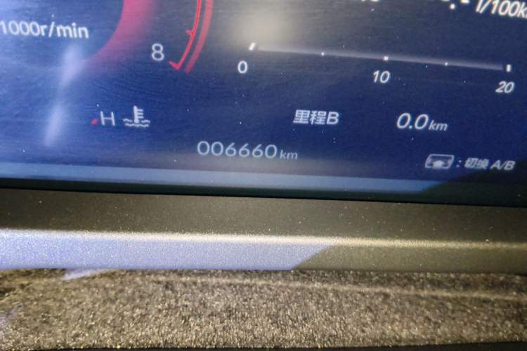 Used Honda Accord 2025 Sport Series 260TURBO Prestige Edition Odometer Close Up