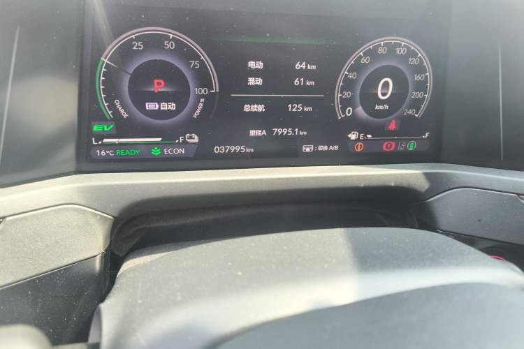 Used Honda Accord New Energy 2023 2.0L ePHEV Prestige Edition Odometer Close Up
