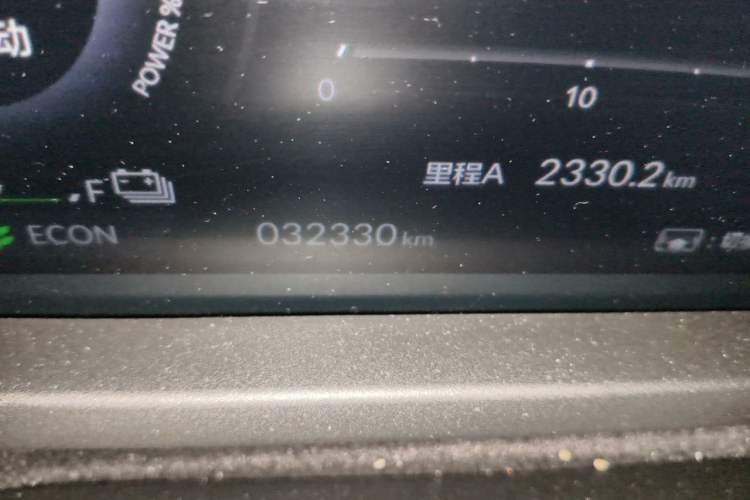 Used Honda Accord New Energy 2023 2.0L ePHEV Prestige Edition Odometer Close Up