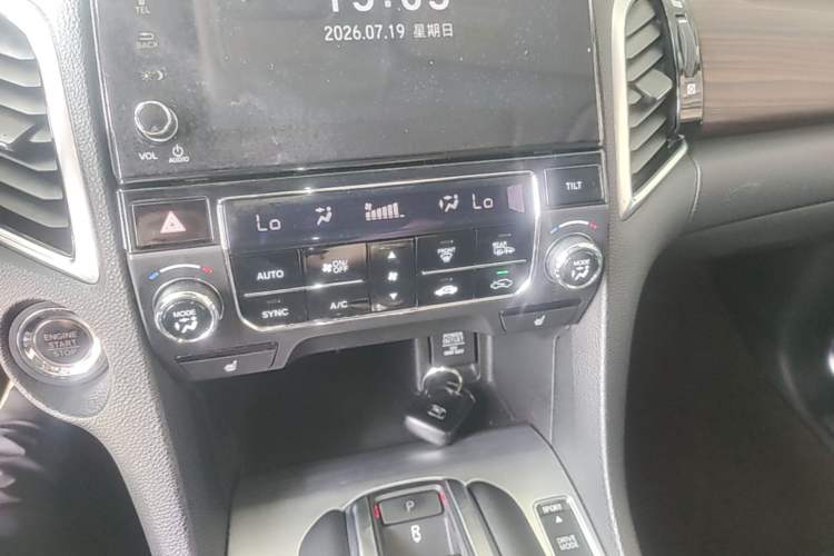 Used Honda Avancier 2017 370TURBO Four-Wheel Drive Prestige Edition Audio And AC Panel