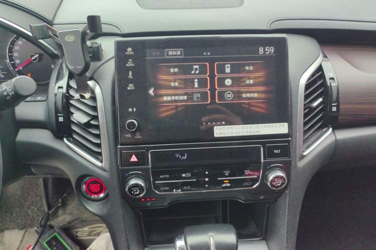 Used Honda Avancier 2017 240TURBO Two-Wheel Drive Premium Edition Audio And AC Panel