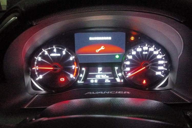 Used Honda Avancier 2017 240TURBO Two-Wheel Drive Premium Edition Instrument Cluster