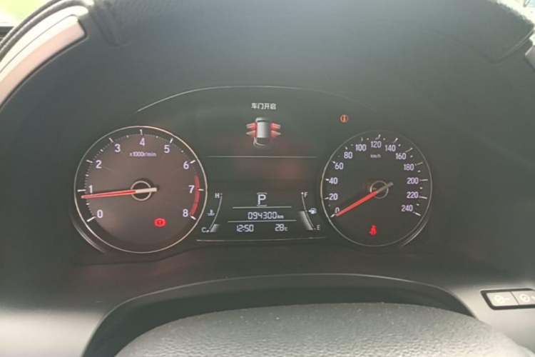 Used Honda Avancier 2017 240TURBO Two-Wheel Drive Elite Edition Instrument Cluster