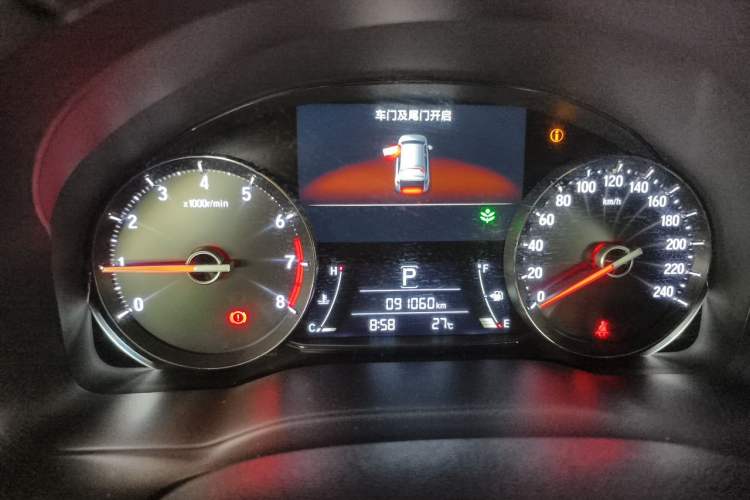 Used Honda Avancier 2017 240TURBO Two-Wheel Drive Elite Edition Instrument Cluster