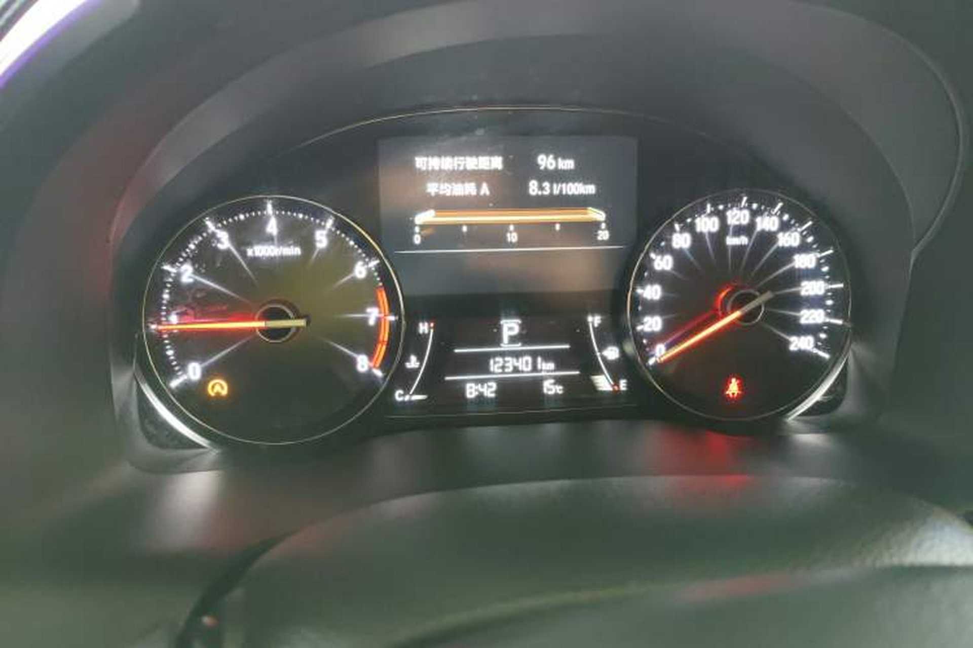Used Honda Avancier 2017 240TURBO Two-Wheel Drive Elite Edition Instrument Cluster