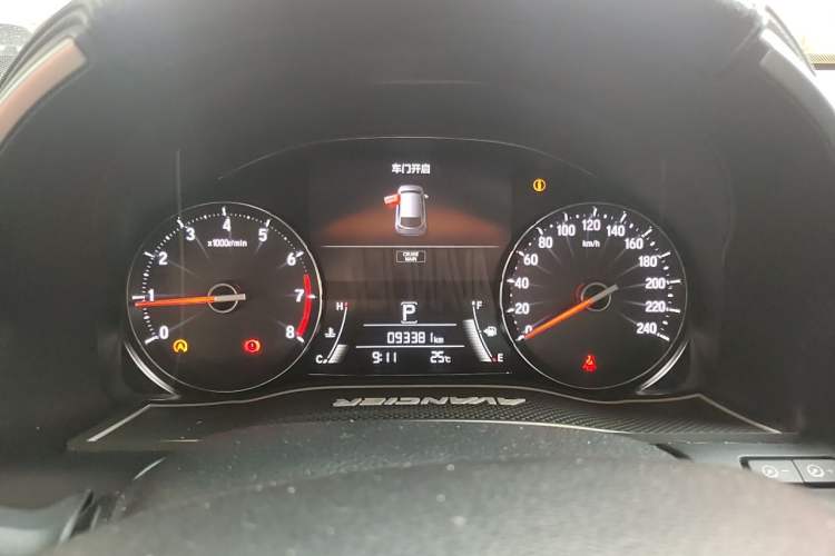 Used Honda Avancier 2017 240TURBO Two-Wheel Drive Luxury Edition Instrument Cluster
