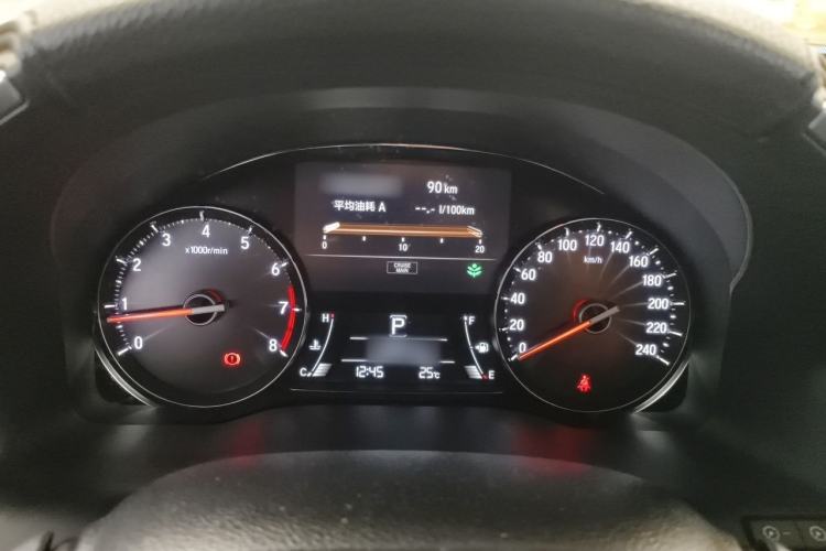 Used Honda Avancier 2017 240TURBO Two-Wheel Drive Luxury Edition Instrument Cluster