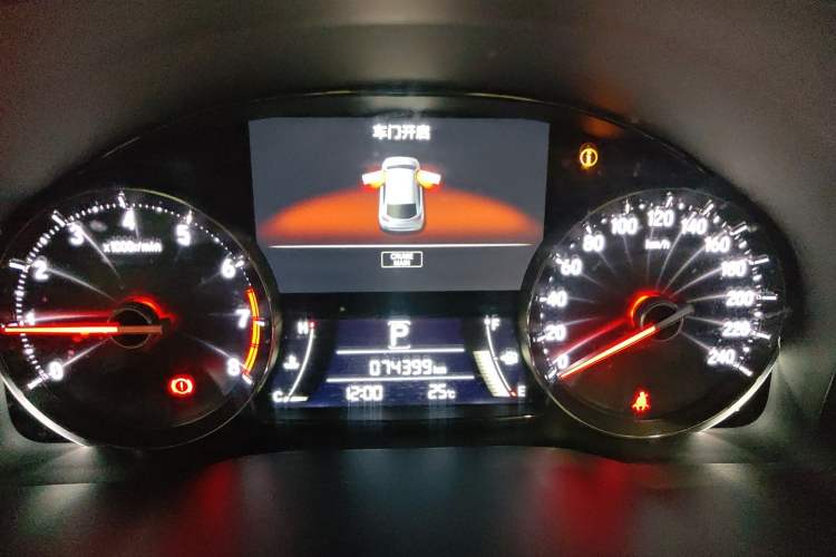 Used Honda Avancier 2017 240TURBO Two-Wheel Drive Luxury Edition Instrument Cluster