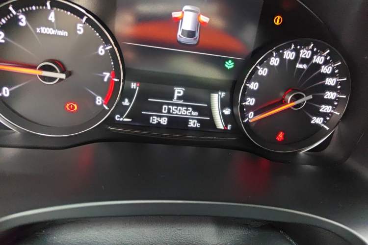 Used Honda Avancier 2017 370TURBO Four-Wheel Drive Prestige Edition Odometer Close Up