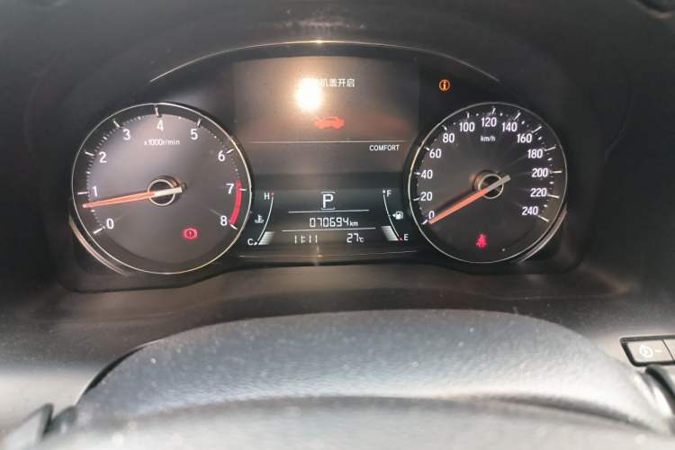 Used Honda Avancier 2017 370TURBO Four-Wheel Drive Prestige Edition Odometer Close Up