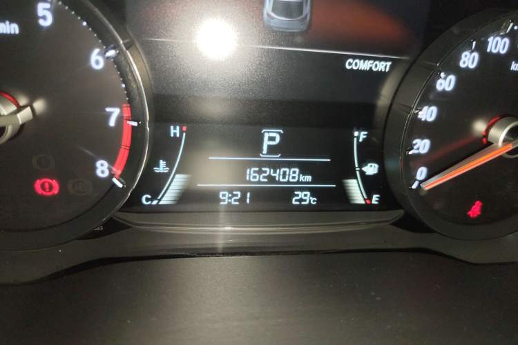 Used Honda Avancier 2017 370TURBO Four-Wheel Drive Prestige Edition Odometer Close Up