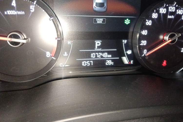 Used Honda Avancier 2017 370TURBO Four-Wheel Drive Prestige Edition Odometer Close Up