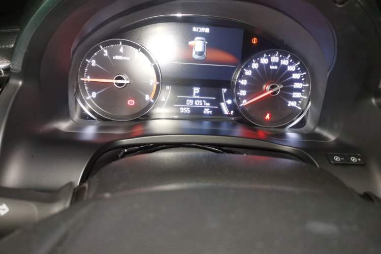 Used Honda Avancier 2017 240TURBO Two-Wheel Drive Premium Edition Odometer Close Up