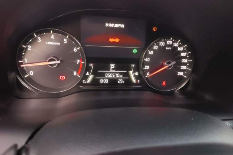 Used Honda Avancier 2017 370TURBO 2WD Luxury Edition Odometer Close Up