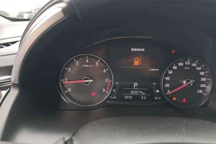 Used Honda Avancier 2017 370TURBO 2WD Luxury Edition Odometer Close Up
