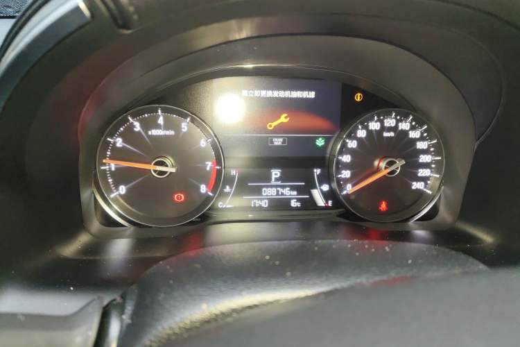 Used Honda Avancier 2017 370TURBO Four-Wheel Drive Prestige Edition Odometer Close Up