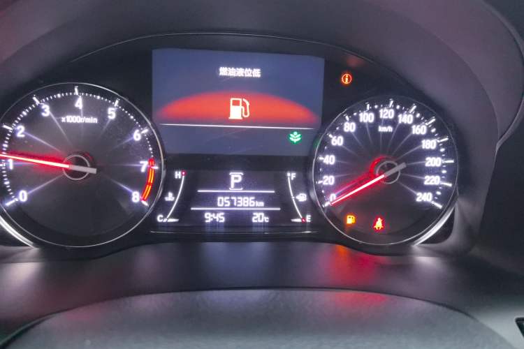 Used Honda Avancier 2017 370TURBO Four-Wheel Drive Prestige Edition Odometer Close Up