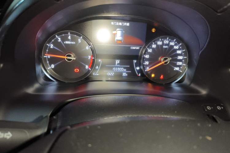 Used Honda Avancier 2017 370TURBO Four-Wheel Drive Prestige Edition Odometer Close Up