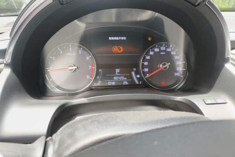 Used Honda Avancier 2017 240TURBO Two-Wheel Drive Premium Edition Odometer Close Up
