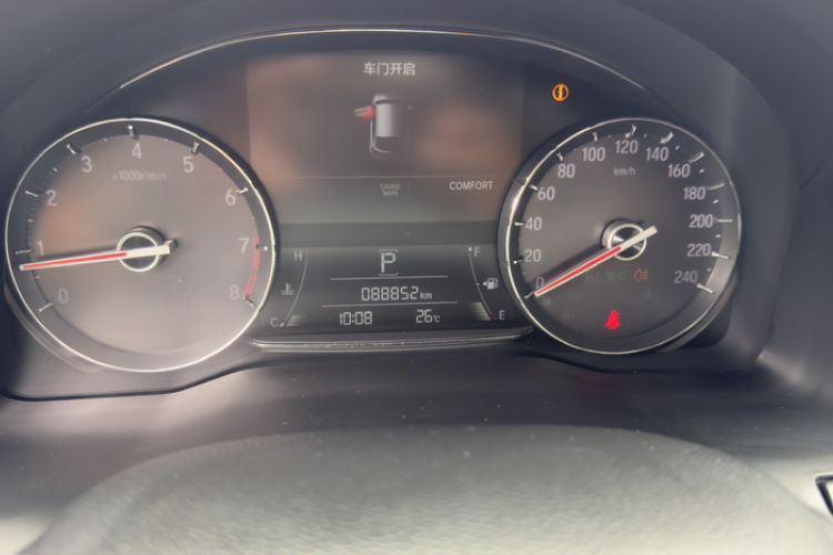 Used Honda Avancier 2017 370TURBO Four-Wheel Drive Prestige Edition Odometer Close Up