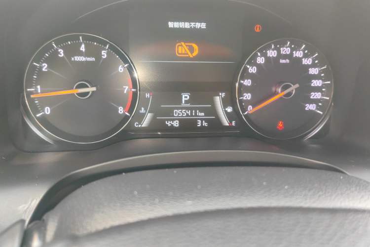 Used Honda Avancier 2017 240TURBO Two-Wheel Drive Luxury Edition Odometer Close Up