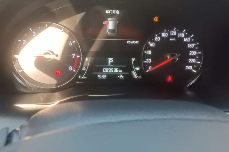 Used Honda Avancier 2017 370TURBO 2WD Luxury Edition Odometer Close Up