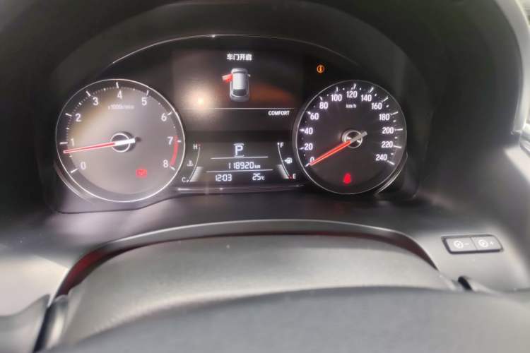Used Honda Avancier 2017 370TURBO 2WD Luxury Edition Odometer Close Up