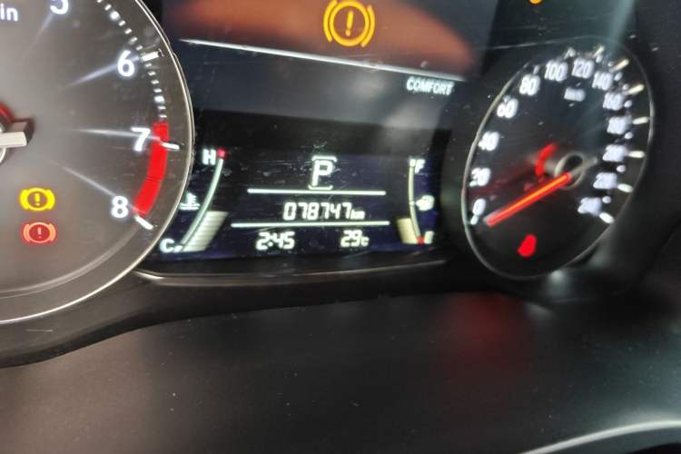 Used Honda Avancier 2017 370TURBO Four-Wheel Drive Prestige Edition Odometer Close Up