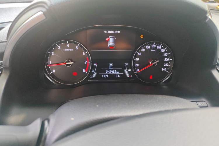 Used Honda Avancier 2017 240TURBO Two-Wheel Drive Comfort Version Odometer Close Up