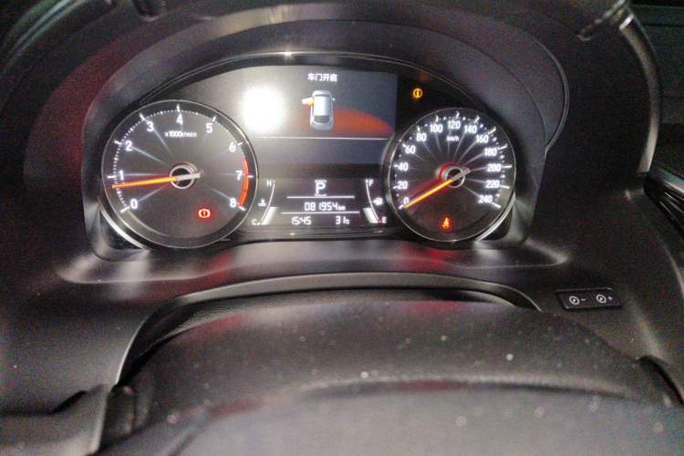 Used Honda Avancier 2017 240TURBO Two-Wheel Drive Luxury Edition Odometer Close Up