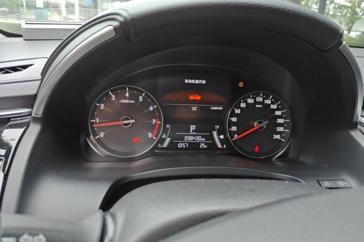 Used Honda Avancier 2017 370TURBO Four-Wheel Drive Prestige Edition Odometer Close Up
