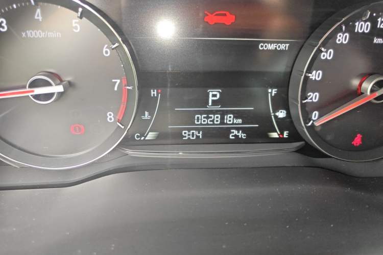 Used Honda Avancier 2017 370TURBO 2WD Luxury Edition Odometer Close Up