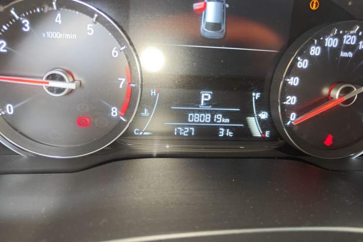 Used Honda Avancier 2017 240TURBO Two-Wheel Drive Comfort Version Odometer Close Up