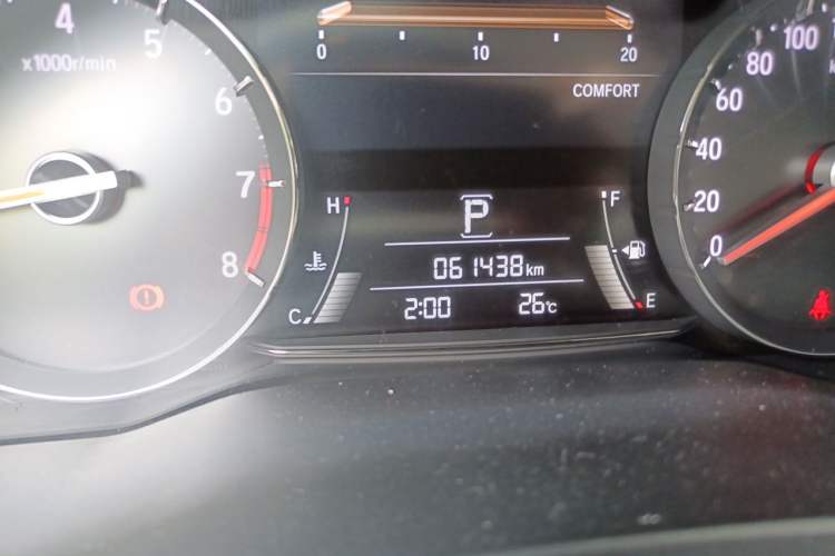 Used Honda Avancier 2017 370TURBO Four-Wheel Drive Prestige Edition Odometer Close Up