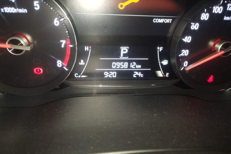 Used Honda Avancier 2017 370TURBO 2WD Luxury Edition Odometer Close Up