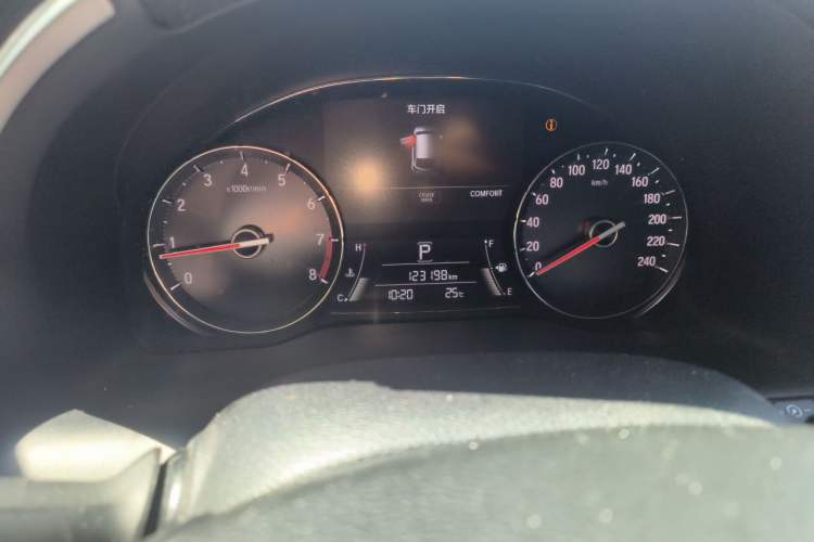 Used Honda Avancier 2017 370TURBO Four-Wheel Drive Prestige Edition Odometer Close Up