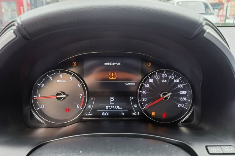 Used Honda Avancier 2017 370TURBO 2WD Luxury Edition Odometer Close Up