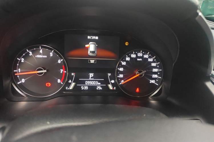 Used Honda Avancier 2017 240TURBO Two-Wheel Drive Comfort Version Odometer Close Up