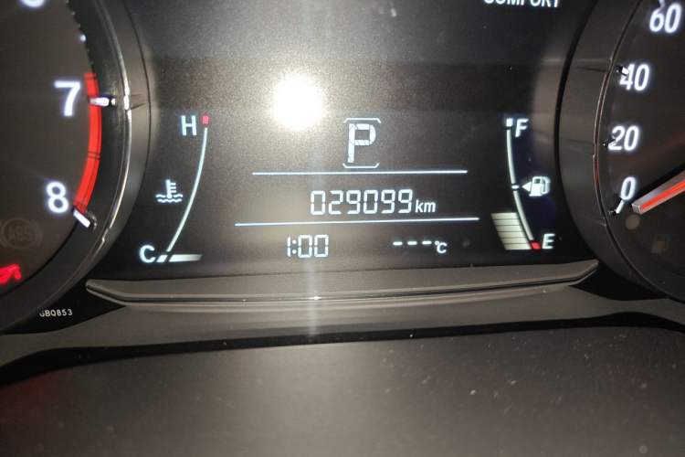 Used Honda Avancier 2017 370TURBO 2WD Luxury Edition Odometer Close Up