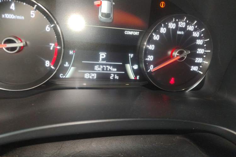 Used Honda Avancier 2017 370TURBO Four-Wheel Drive Prestige Edition Odometer Close Up