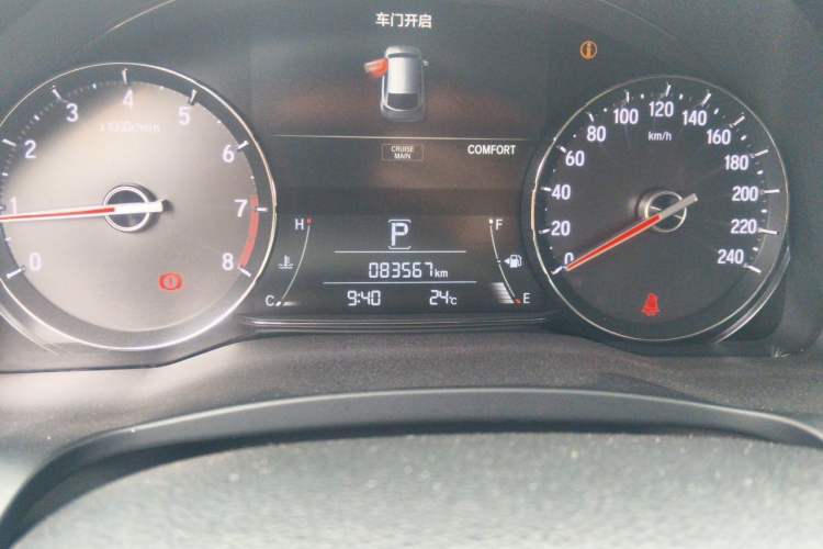 Used Honda Avancier 2017 370TURBO 2WD Luxury Edition Odometer Close Up