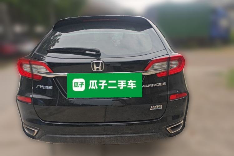 Used Honda Avancier 2017 240TURBO Two-Wheel Drive Comfort Version Rear