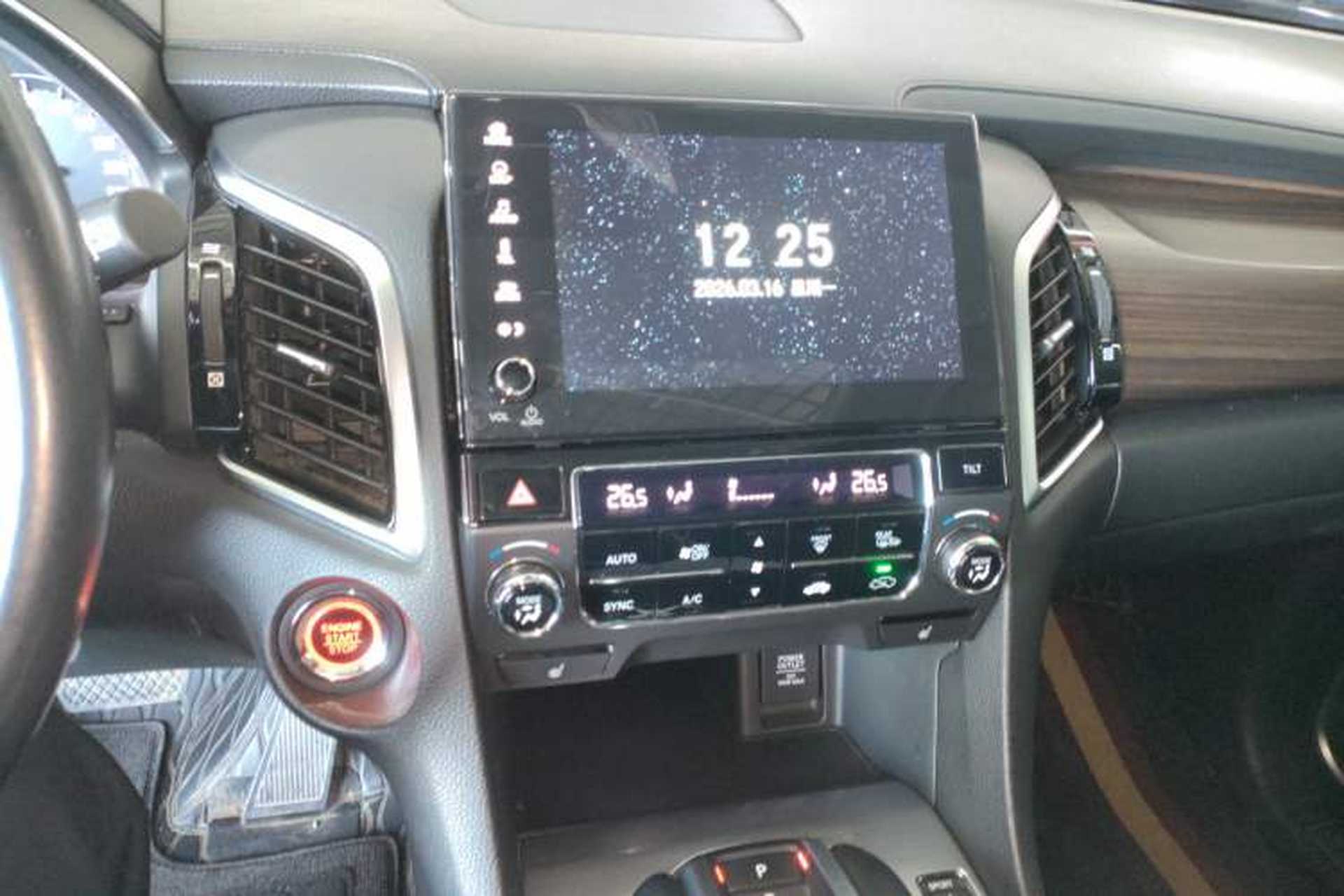 Used Honda Avancier 2017 370TURBO Four-Wheel Drive Prestige Edition Audio And AC Panel